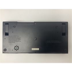 Sinclair ZX Spectrum (1984) with accessories and games; ten games for Sinclair Spectrum and 48K Spectrum to include ‘Knight Lore’, ‘The Way of the Exploding Fist’, and ‘Green Beret’ all in original boxes, ‘Rambo First Blood Part II’ without original box; Sinclair UK1400 Power Supply Unit, Hales Universal Mains Adapter, RAM Turbo Spectrum Joystick Interface, Starlite Cassette Player, all without boxes