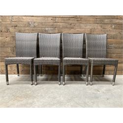 Rattan House - sixteen rattan garden chairs