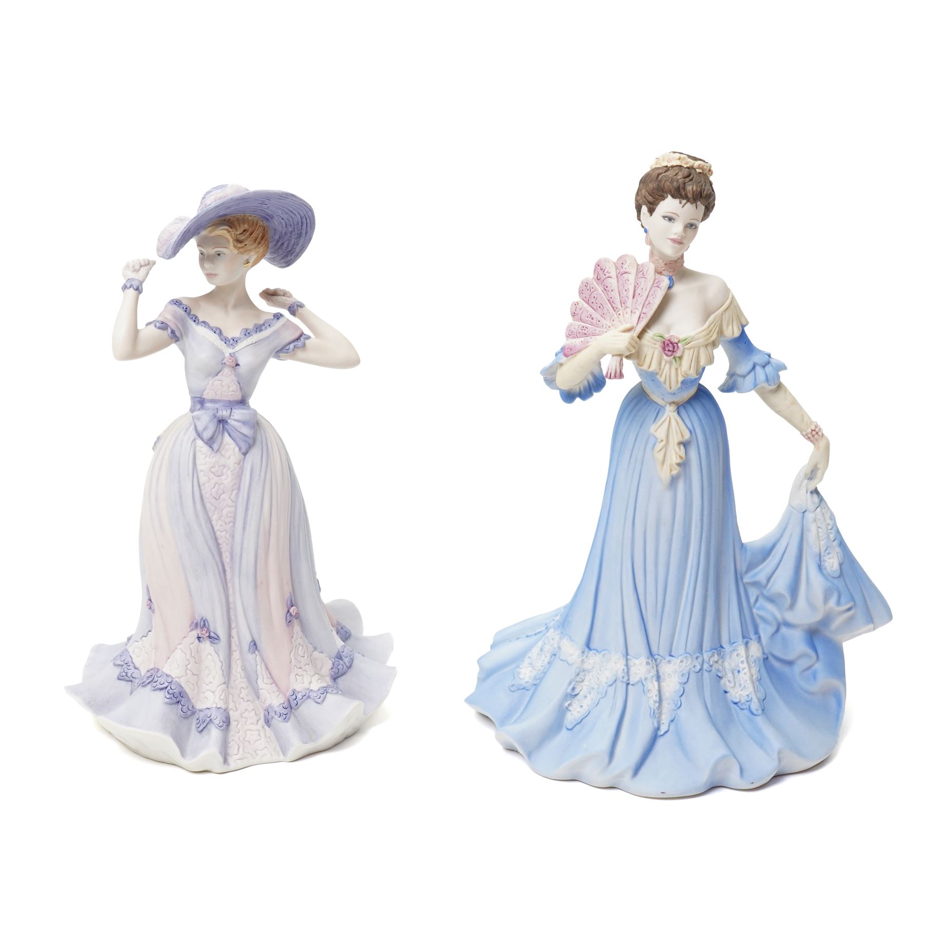 Eight Coalport figures, seven from the Age of Elegance collection, and Alison from the Ladies of Fashion collection (8)