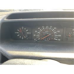 M941 LOH - Peugeot 205 1.6L injection Mardi Gras, five door hatchback, 36,000 miles, blue, V5 present, 2 x keys, runner

Alternative buyers premium of 10% + VAT applies. - THIS LOT IS TO BE COLLECTED BY APPOINTMENT FROM DUGGLEBY STORAGE, GREAT HILL, EASTFIELD, SCARBOROUGH, YO11 3TX