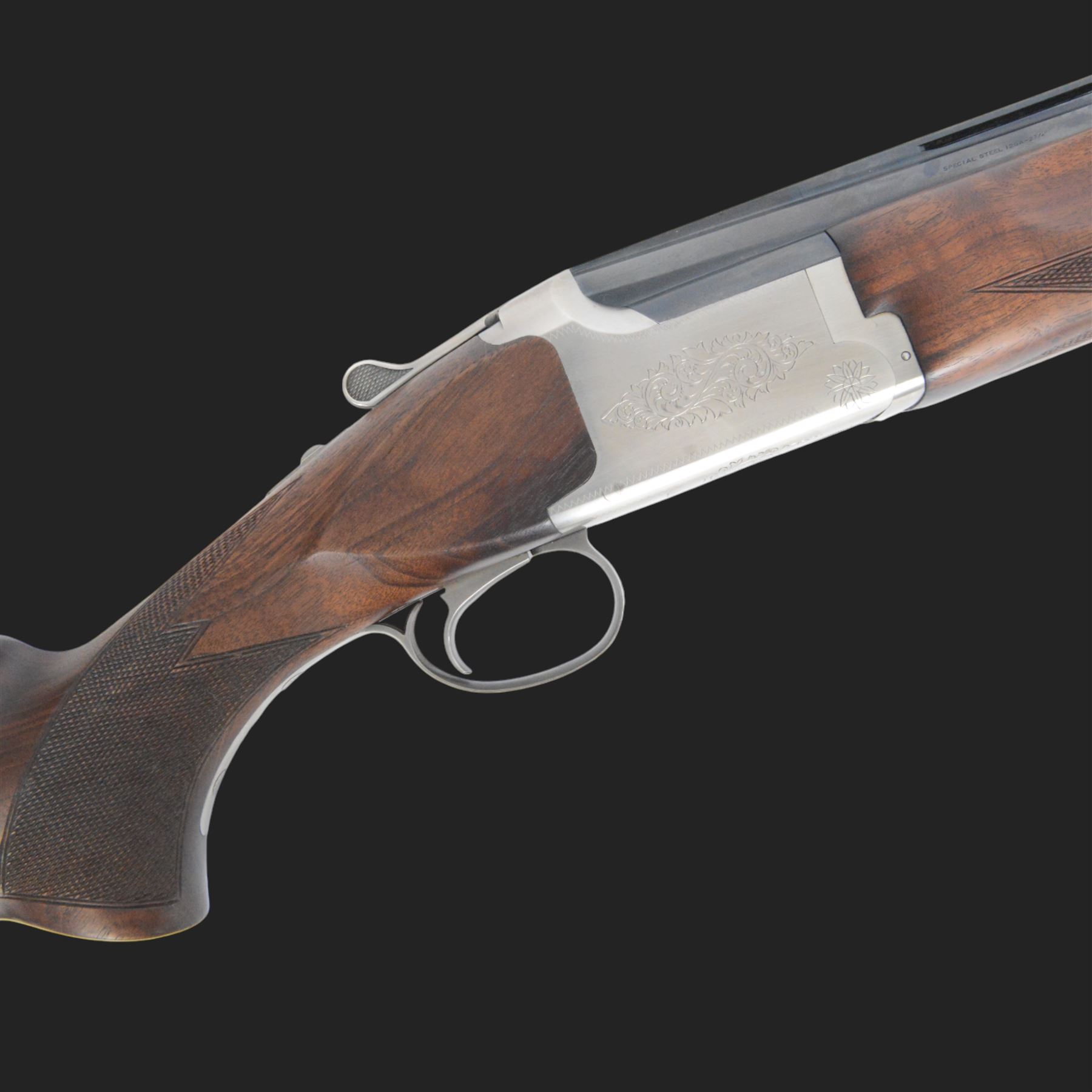 Miroku 3800SK-I 12 bore over and under ejector single trigger shotgun, with 71cm (28