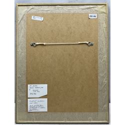 Utagawa Kunisada (Toyokuni III) (Japanese 1786-1865): Tale of Genji, mid 19th century woodblock print 35cm x 24cm