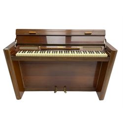 Evestaff Minipiano - mid-20th century mahogany framed upright piano