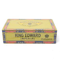 Fifty King Edward The Seventh cigars, boxed and unopened