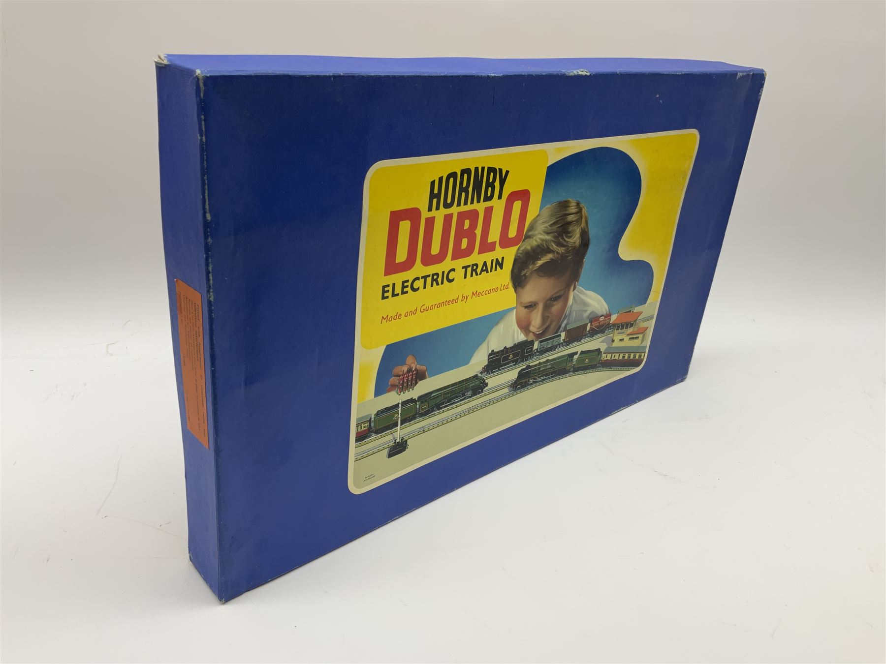 Hornby Dublo - three-rail set P22 'The Royal Scot' passenger train set with Duchess Class 4-6-2 locomotive 'Duchess of Montrose' No.46232, two coaches, track and spanner etc, boxed with instructions.