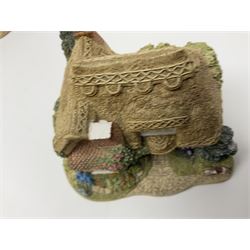 Twenty five Lilliput Lane, to include Village School, Greensted Church, The Chocolate House etc 