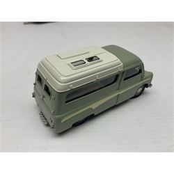 Three Lansdowne Models 1:43 scale models - 1956 Willerby Vogue Caravan; 1960 Bedford Dormobile Romany De-Luxe in green and white; and 1972 Vauxhall VX4/90 (Sapphire Starmist-met); all boxed (3)