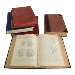 Collection of Medical books, including Human Anatomy Vol I & II, Virtue's Household Physic...