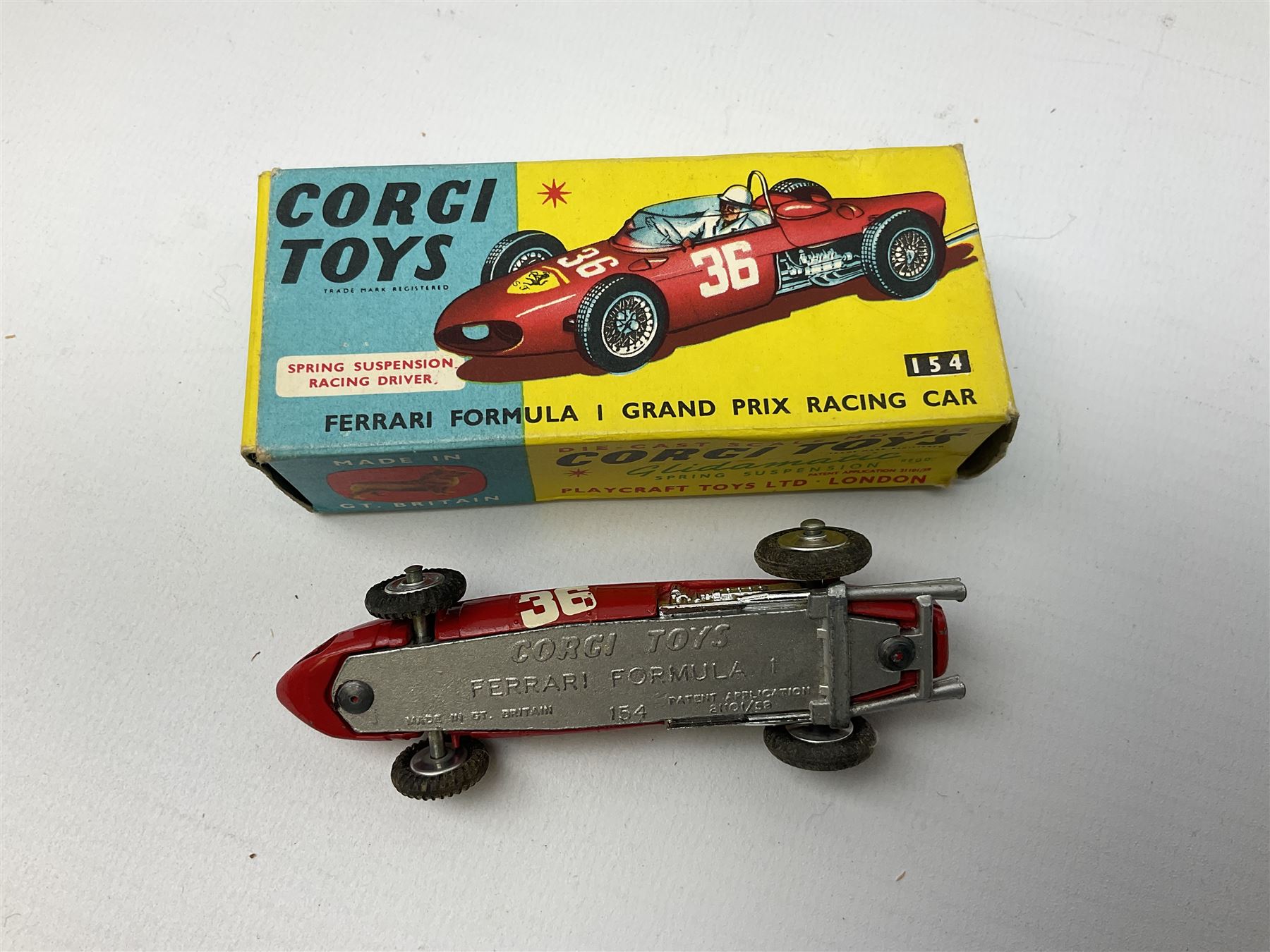 Corgi toys ferrari formula 1 154 sales
