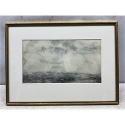 Harold Cheeseman (British 20th Century): 'White Sun', watercolour unsigned 18cm x 32cm 