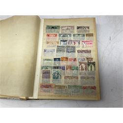 Great British and World stamps, including Romania, France, stamps on covers and pieces, used Queen Elizabeth II pre and post decimal stamps, small number of mint QEII stamps in traffic light blocks etc