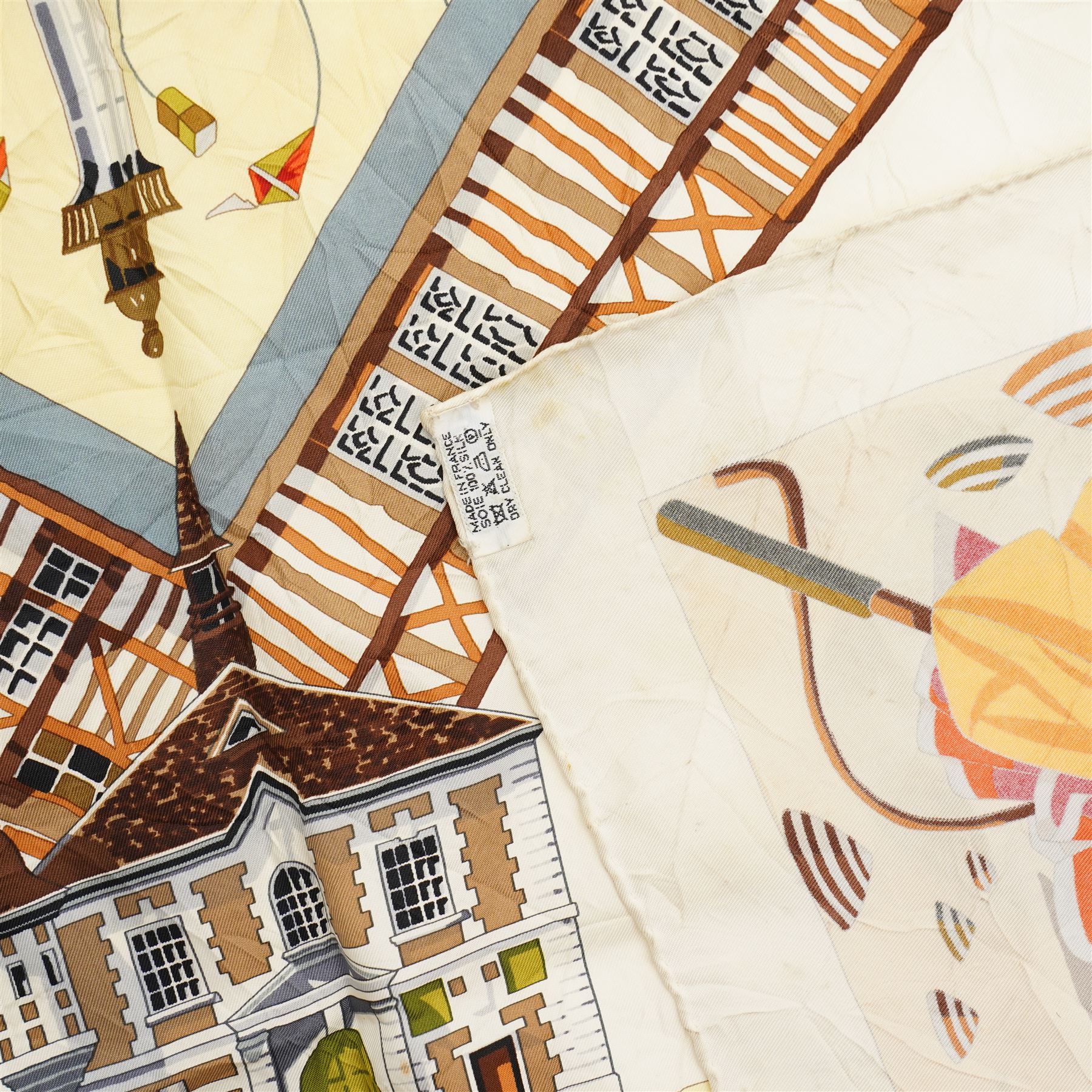 Vintage Hermes scarf- 