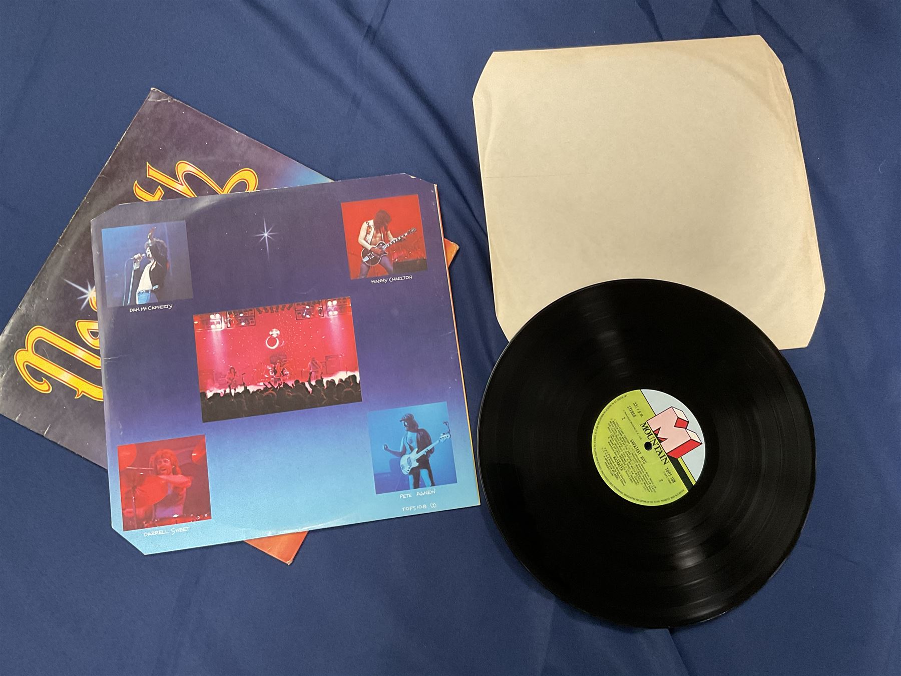 Nazareth vinyl LPs including 'Exercises', 'Raz Ama Naz', 'Loud 'N' Proud' etc (6)