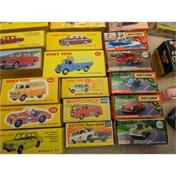 Collection of boxed Matchbox and Dinky Toys diecast vehicles, including Corgi Classics The World of Wooster, together with an unboxed Chipperfields Circus 1139 Scammel MK3