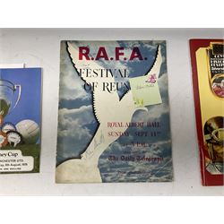 Autographs from film, stage, sporting personalities etc, including mid 20th century Hull City FC, Esmond Knight, John Clements, Kay Hammond, Richard Greene, Manning Whiley, Jerry Desmond etc, in albums, on pieces etc