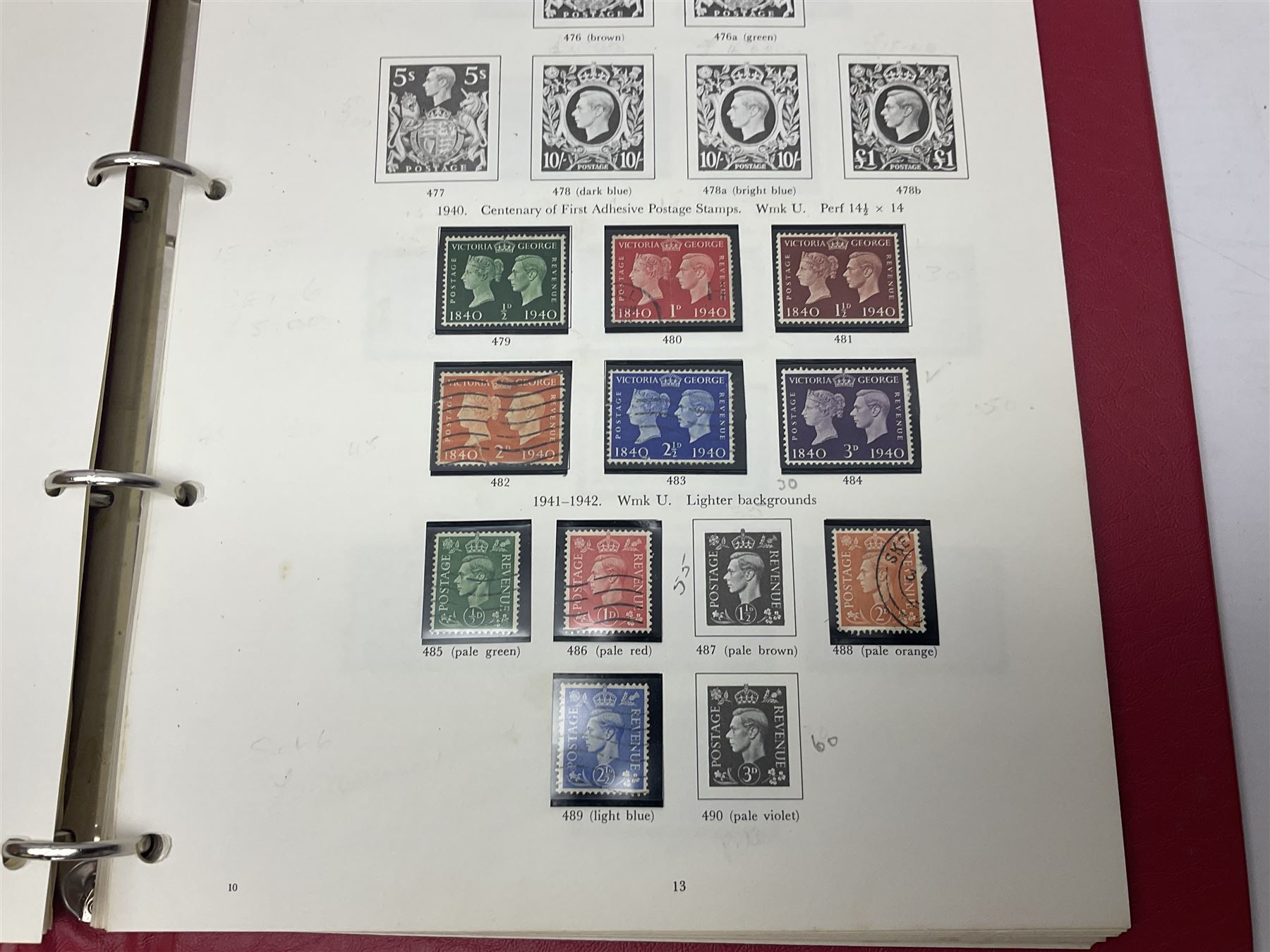 Great British stamps including Queen Elizabeth II mostly commemorative mint decimal issues with 1st class, miniature sheets etc, pre-decimal issues and other QEII stamps with mint and used, housed in four ring binder folders and loose