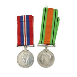 WWII British medals, comprising War medal, Defence medal, 1939-1945 Star, Burma Star, Atlantic Star, France and Germany Star, Italy Star, Pacific Star