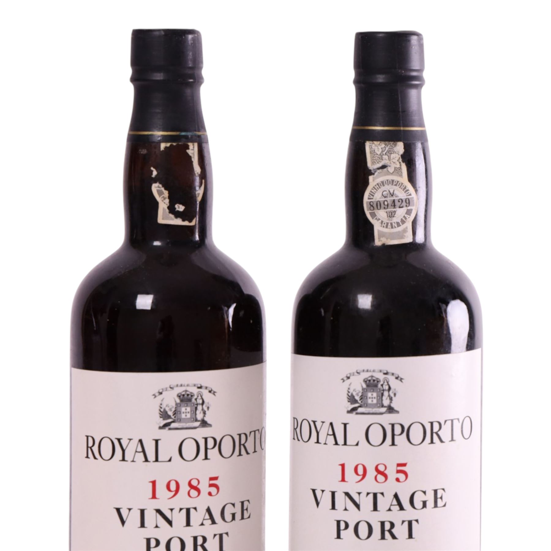 Royal Oporto, 1985, vintage port, 75cl, 21% vol, twelve bottles cased