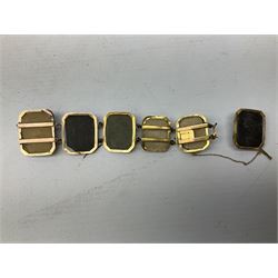 Victorian gold lava and stone set cameo bracelet, three silver pocket watches including R C. Bird Hull key wound lever,  The Veracity Masters Ltd, Rye lever, Carmichael Rotary, Dan Dare pocket watch and a collection of wristwatches including Thomas Russell & Son, 