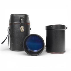 Russian Arsat Yashma-4H telephoto lens f2.8/300mm, serial no. 9201397, in carry case