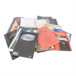 Collection of mid 20th century and later theatre brochures, including 1949/1950 Scarboroug...
