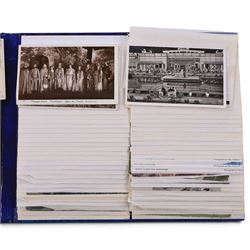Collection of local Scarborough post cards, including South Bay, The Spa, Churches, novelty examples, black and white examples, etc contained within various albums, (approximately 780)