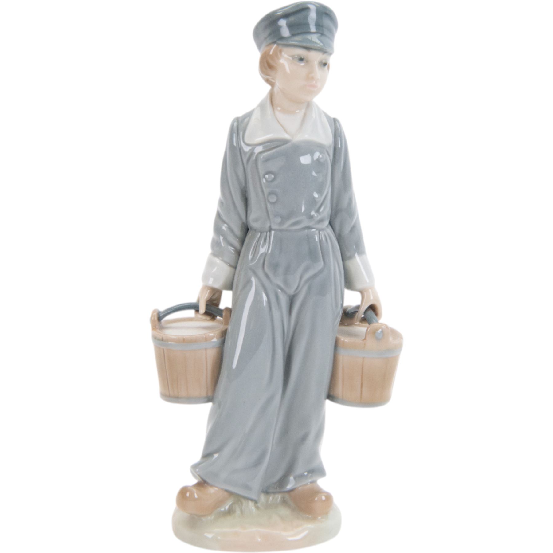 Collection of Lladro figures, including Platero and Marcelino 1181, Grey Squirrel, Geese etc 