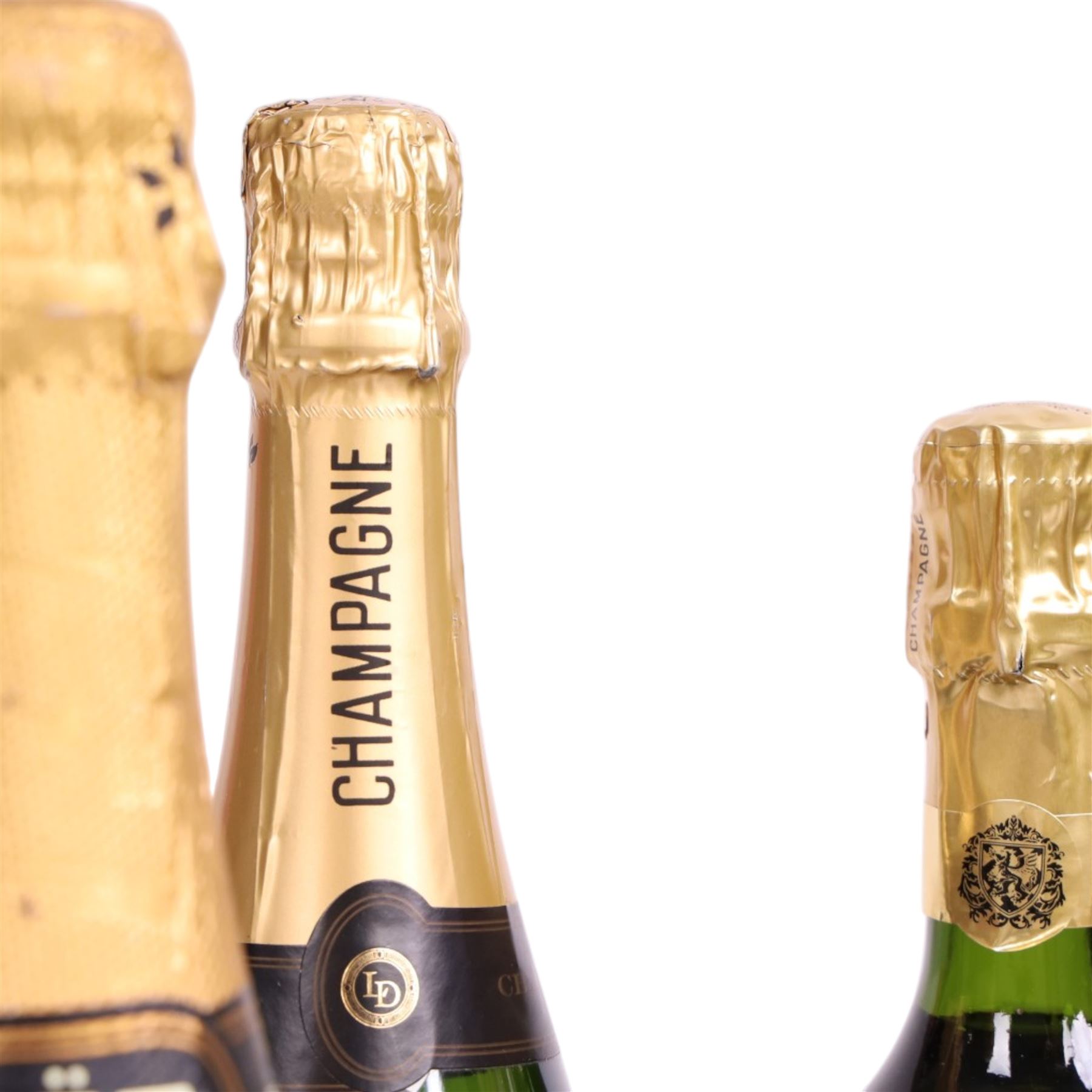 Mix Champagne, including F. Dubois, Moet & Chandon, Charles Orban, Louis Delaunay etc  