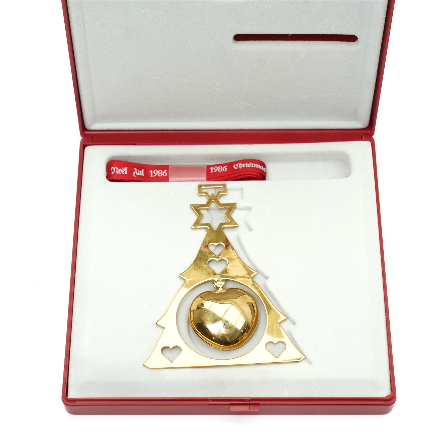 Set of six Georg Jensen annual mobile Christmas decorations | Wood
