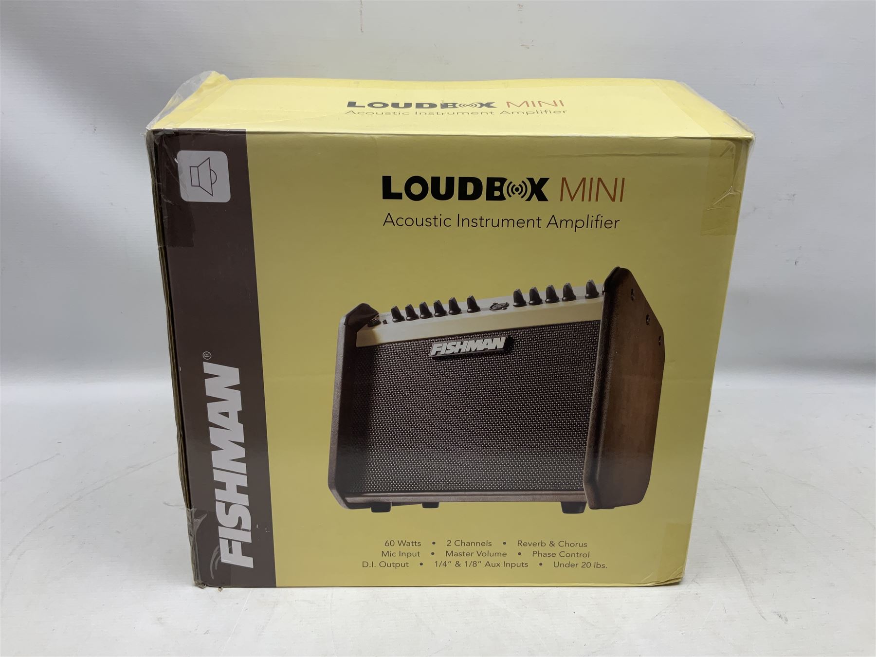 Fishman LoudBox Mini guitar amplifier, date code 43/2015 L34cm; boxed with instructions