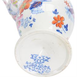 Mason's Acorn pattern goblet, together with Opaque china goblet and two jugs decorated in chinoiserie patterns, goblet H13cm