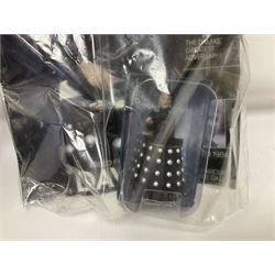 ‘Dr Who’ - Eaglemoss periodical Figurine Collection comprising twenty-seven figures of Tardis’ and Daleks, including Special Tardis 1 figure, two still with original magazine; all boxed, most with factory tie-downs 