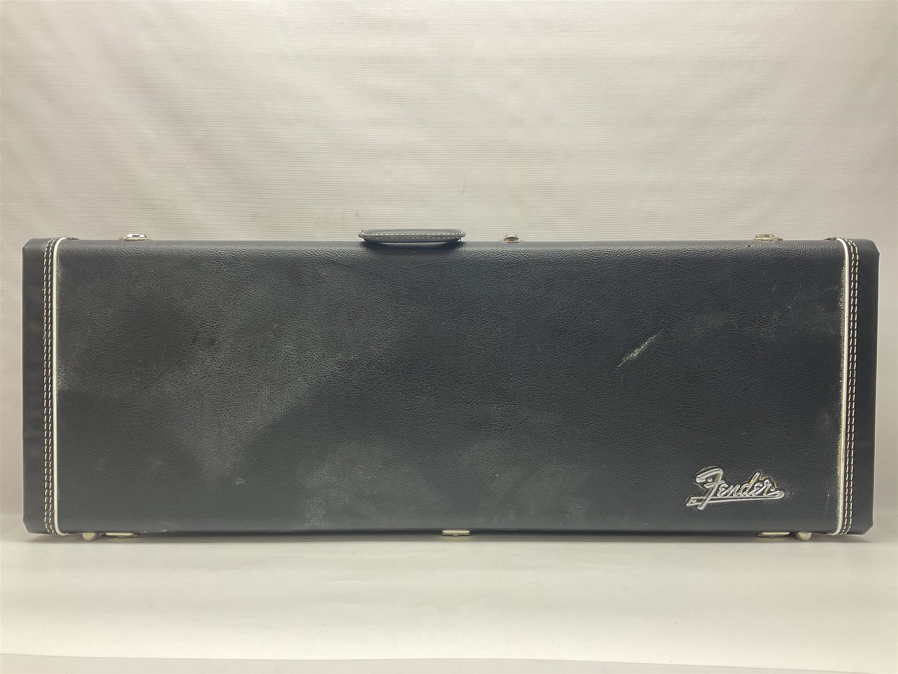 Fender Jaguar electric guitar, American Custom Shop vintage re-issue, probably in seafoam green, with tremolo arm, serial no.V1317106, L101cm; in American G&G Fender fitted hard case with paperwork