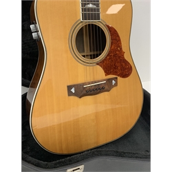 BC Rich electro acoustic guitar serial no. 001 in carrying case