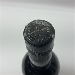 20th century (191?) Cossart Gordon Malmsey Madeira wine, unknown contents and proof 