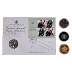 Four commemorative coins, comprising Queen Elizabeth II Tristan da Cunha 2016 '90th Birthd...