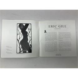 Four reference books, comprising Eric Gill Engravings, Saucy Ladies, Wilde's Last Stand and Camp  