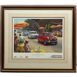 Tony Smith (British 20th century): The Italian Job, three limited edition prints signed and numbered in pencil 44cm x 53cm (3)