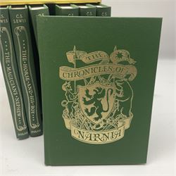 Folio Society; C.S Lewis, The Chronicles of Narnia, seven volumes in  7 vols in a single slip case