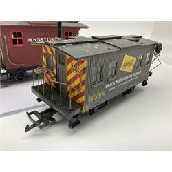Five G scale, gauge 01 rolling stock carriages, unboxed 