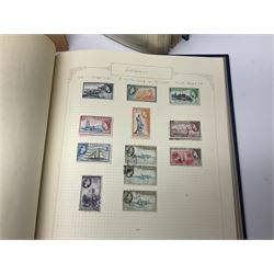Great British, Commonwealth and World stamps, including Ascension, Bahamas, Barbados, Bermuda, British Solomon Islands, Brunei, Falkland Islands, Gold Coast, Gilbert and Ellice Islands, Mauritius, Norfolk Islands, Pitcairn Islands, St Lucia, Sarawak, Queen Victoria and later Malta etc, housed in various albums and on pages