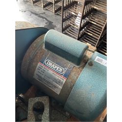 Tools, to include: Nutool pillar drill, Draper wood lathe, Hilka 6