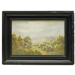 Everett Watson Mellor (British 1878-1965): Moorland Landscape, watercolour signed 20cm x 30cm