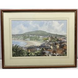 Michael Major (British 20th century): Scarborough South Bay, watercolour signed 34cm x 52cm