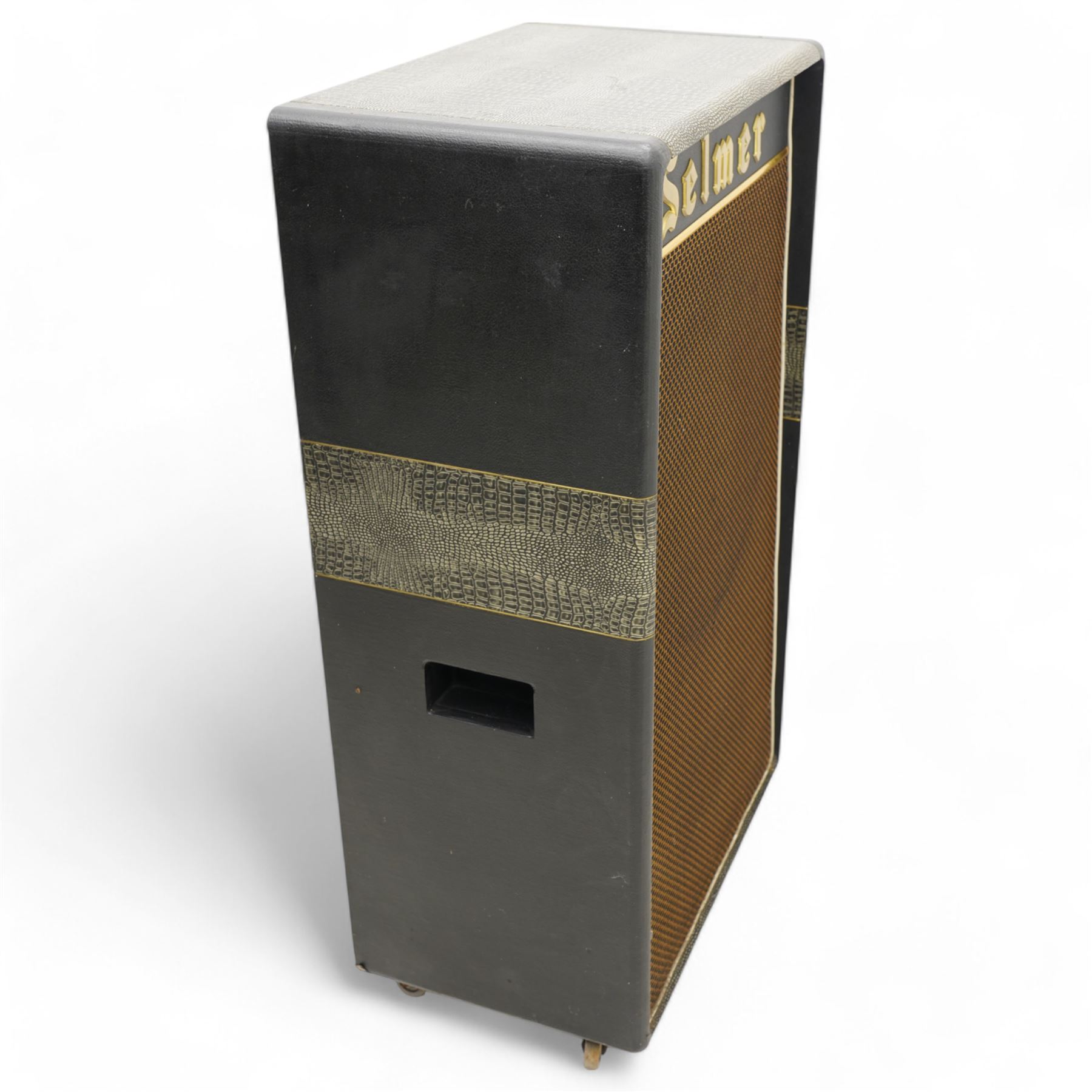 1960s Selmer Goliath speaker cabinet, serial no. 25993, H112cm