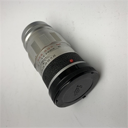 Leica M2-1013180 camera fitted with Leica Summicron 1:2/50 Leitz Wetzlar lens (1764800) and UVa filter, and Leica-Meter MR in leather case together with; Leica Elmarit 1:2.8/90 LW lens (1805634), Leica Summaron 1:28/35 LW lens (1782507), Leica M3 M2 adapter ring, Leica filters yellow and orange cased, three Leica lens hoods IUFOO, IROOA and 12585H (boxed), Leica pocket book, guide and 1960s survey catalogue & price guide leaflet, with original M2 camera box