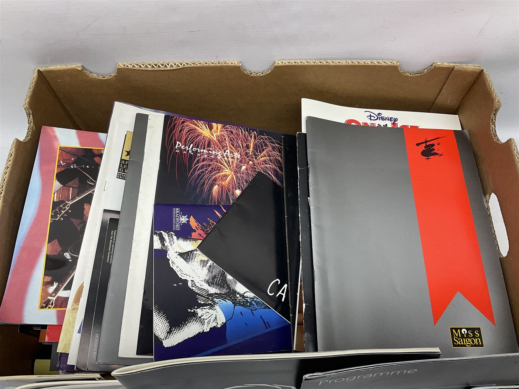 Collection of approximately 120 musical theatre programmes, to include Blood Brothers, Joseph and the Amazing Technicolour Dreamcoat, Palace Theatre programme, The Opera House Manchester programme etc  