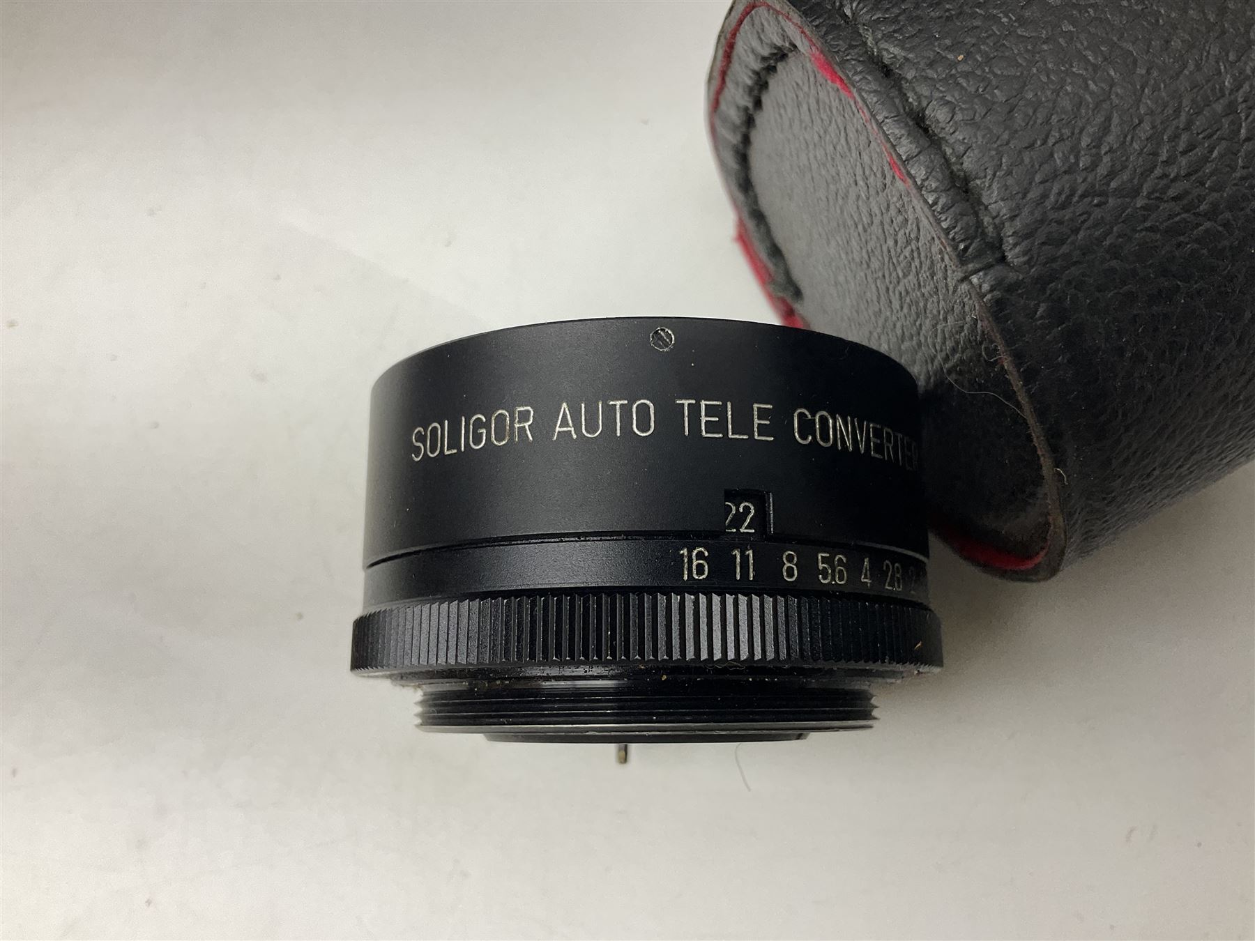 Yashica-A camera body, serial no. A4080073, with 'Yashikor 1:3.5 f=80mm' lens, serial no. 209272 and 'Yashikor 1:3.5f=80mm' lens, serial no 22942, together with Yashica TL-Electro camera body, serial no. 5054162 with 'Yashinon-DS 50mm 1:1.9  40056038