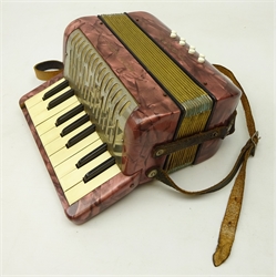  Hohner 'Mignon' 8 bass accordion of small proportions, L21cm   