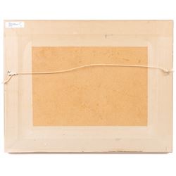 Bernard Finegan Gribble (British 1873-1962): Boat and Farmstead, oil on board unsigned 29cm x 39cm
Provenance: from a collection of the artist's work, others of which were signed